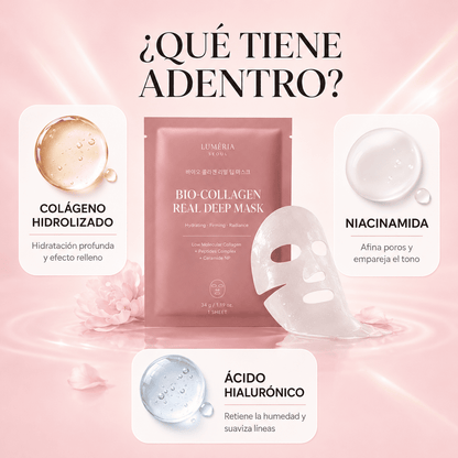 Máscara de Colágeno Rejuvenecedora LUME